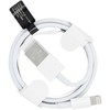 Oem KABELIS UNIVERSALUS ŽAIBAS IPHONE 8-PIN 1M HD5 Baltas