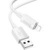 USB A tipo į „Lightning“ tipo keitiklis Hoco 2,4A, 1 m, X107, baltas