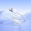 USB A tipo į „Lightning“ tipo maitinimas Hoco 2,4A, 1 m, X120, baltas