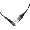 USB A tipo į „Lightning“ tipo laidas Hoco 2,4A, 1 m, X38, juodas