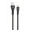 USB A į Micro USB kabelis Blue Star 2A 12W 1 m PJ-DG3-A juodas