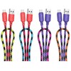 USB A į Micro USB kabelis Hoco 2,4A 1 m X116 gradientinis violetinis