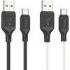 Cable USB A to Micro USB Hoco 2,4A 1 m X90 baltas