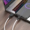 Cable USB A to Micro USB Hoco 2,4A 1 m X90 baltas