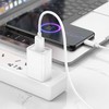 Cable USB A to Micro USB Hoco 2,4A 2 m X88 baltas