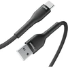 Cable USB A to Typ C VEGER PD 11V 6A 66W AC04 1,2 m juodas