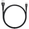 USB A į USB C laidas „Blue Star“ 2A 12W 1 m juodas PJ-DG4-A