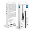 USB A į USB C laidas „Blue Star“ 2A 12W 1 m juodas PJ-DG4-A