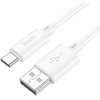 USB A į USB C laidas Hoco 3A 2 m X88 baltas