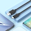 Cable USB A to USB C Hoco 3A 2 m X88 juodas