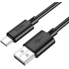 Cable USB A to USB C Hoco 3A 2 m X88 juodas