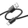 Cable USB A to USB C Hoco PD 2,4A 27W 1 m X96 juodas