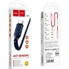 PTC HOCO kabelis USB A Male į Type-C Male, 3A, mėlynos spalvos, 1.0m, X59