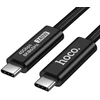 Cable USB C do USB C Hoco USB4 40Gbps/8K60Hz 5A 240W 1m US15 juodas