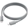 USB C - Lightning kabelis Hoco PD 27W 1 m X107 pilka