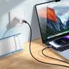USB C į Lightning laidas Hoco PD 27W su ekranu 1 m X118 juodas