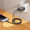 USB C į Lightning laidas Hoco PD 27W su ekranu 1 m X112 juodas