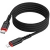 USB kabelis Hoco X59 "USB-C (Type-C) - Lightning" (20W) 1m juodas