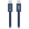 Cable USB C to USB C Forcell F-Energy QC4.0 PD 3A 60W Cafule Color 1,2 m ACYH23 dark mėlynas