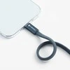 USB C į USB C laidas Forcell F-Energy QC4.0 PD 3A 60W Cafule Flat 1,2 CCFN23 m tamsus mėlynas