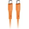 Cable USB C to USB C Forcell F-Energy QC4.0 PD 3A 60W Silicone 1 m C344 oranžinis