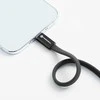 USB C į USB C laidas Forcell F-Energy QC4.0 PD 3A 60W Cafule Flat 1,2 m CCFN23 juodas