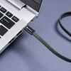 Cable USB C to USB C Forcell F-Energy QC4.0 PD 5A 100W Cafule Flat 1,2 m CCFN23 juodas