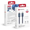 Cable USB C to USB C Forcell F-Energy QC4.0 PD 5A 100W Cafule Color 1,2 m ACYH23 dark mėlynas