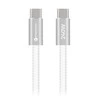 USB C į USB C laidas Forcell F-Energy QC4.0 PD 5A 240W Cafule Color 1,2 m CBN1 baltas