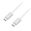 Cable USB C to USB C Forcell F-Energy QC4.0 PD 5A 240W Cafule Color 1,2 m CBN1 baltas