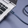 Cable USB C to USB C Forcell F-Energy QC4.0 PD 3A 60W Cafule Flat 1,2 CCFN23 m dark mėlynas
