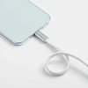 Cable USB C to USB C Forcell F-Energy QC4.0 PD 5A 240W Cafule Flat 1,2m CCFN23 baltas