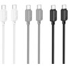 USB C į USB C laidas Hoco 3A 60W 1 m X113 baltas