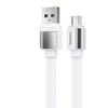 USB laidas Micro Remax Platinum Pro, 1m (baltas)