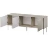 Laikiklis Cama Meble Cama 3D RTV spintelė TRESSE 150x40x55 kašmyro matinė