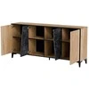 Cama Meble Komoda - Cama OVO 180x38xH83 Ąžuolas/Betonas
