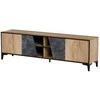 Laikiklis Halmar Cama Meble Spintelė - Cama OVO 4D 180x38 ąžuolas/betonas