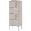 Cama Meble Cama 4S TRESSE komoda 50x40x125 kašmyro matinė spalva