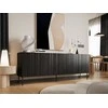 Cama Meble Cama Komoda ISLA 200x40x75 matinis juodas