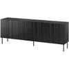 Cama Meble Cama Komoda ISLA 200x40x75 matinis juodas