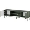 Cama Meble Cama EF TRESSE RTV Cabinet 180x40x54.5 matte žalias