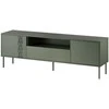 Cama Meble Cama EF TRESSE RTV Cabinet 180x40x54.5 matte žalias
