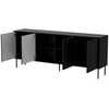 Cama Meble Cama 4D CORTINA komoda 200x40x81 juodas