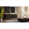 Cama Meble Cama 4D CORTINA komoda 200x40x81 juodas