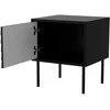 Cama Meble Cama Bedside cabinet, 2 pcs. CORTINA 45x40x51 juodas