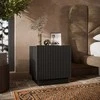 Cama Meble Cama Bedside cabinet, 2 pcs, LIVERTI, 45x42x47, juodas