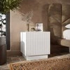 Cama Meble Cama Bedside cabinet, 2 pcs, LIVERTI, 45x42x47, baltas