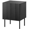 Cama Meble Cama Bedside table 2 pcs ISLA 44,5x40x59 juodas matt