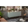 Cama Meble Cama FELLINI komoda 150x40x70 alyvuogių + alyvuoto ąžuolo stalviršis