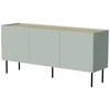 Cama Meble Cama FELLINI komoda 150x40x70 alyvuogių + alyvuoto ąžuolo stalviršis